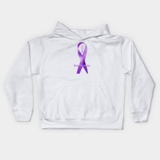 Drug Overdose Awareness Ribbon Kids Hoodie